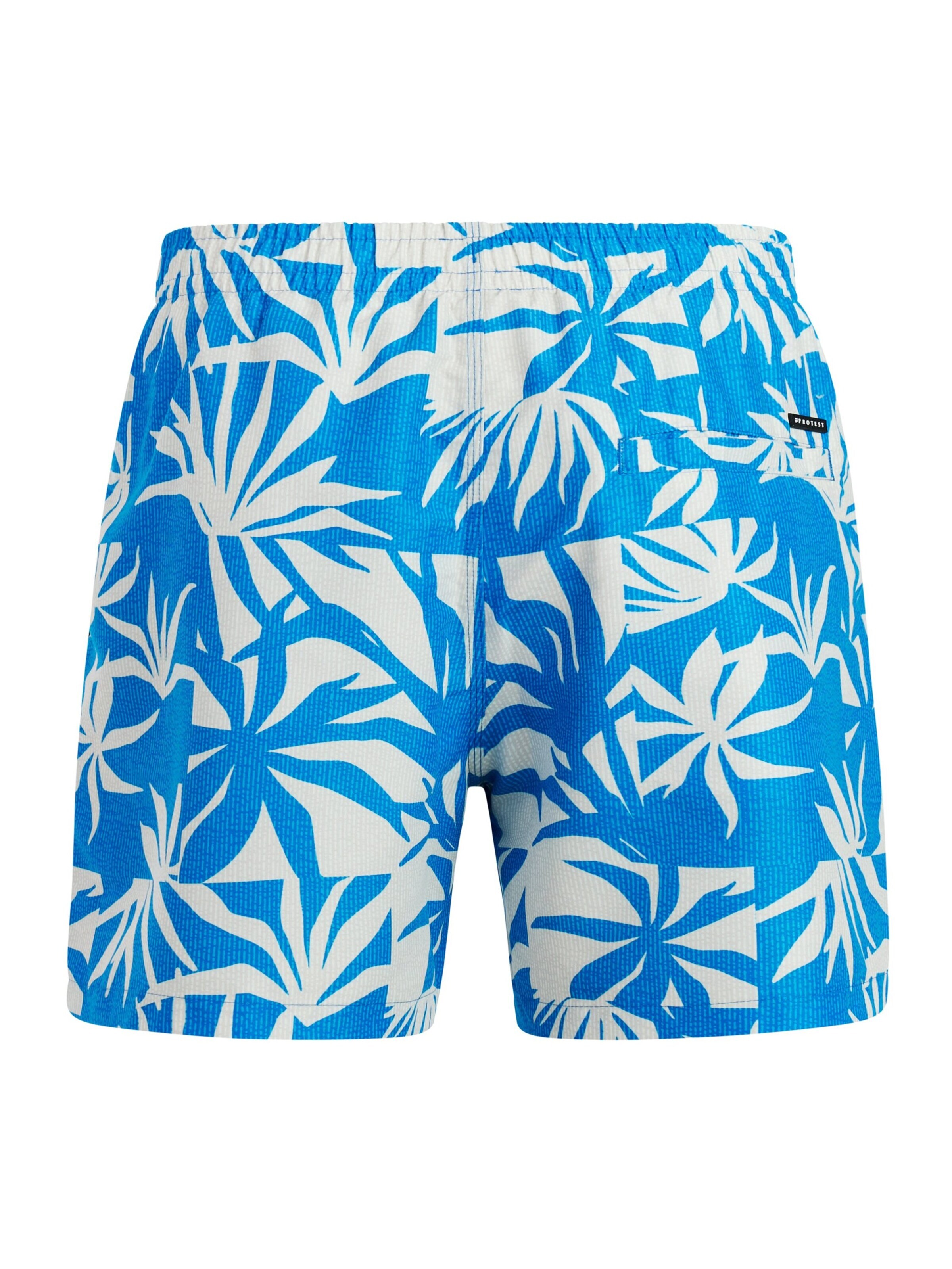PROTEST Board Shorts 'PRTPanther' in Blue