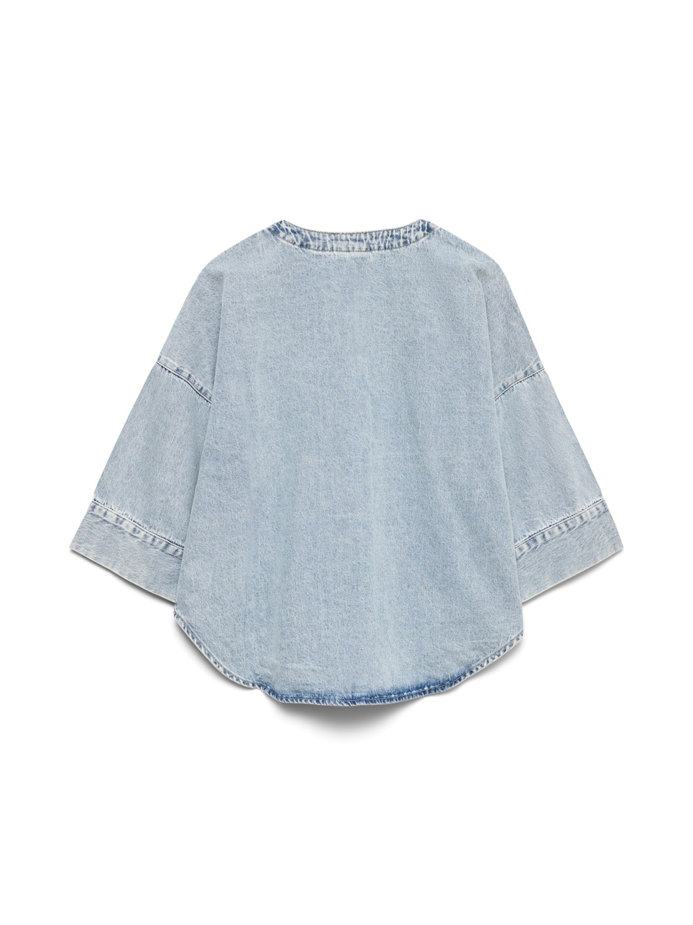 VERO MODA Bluse 'VMValeria' in Blau