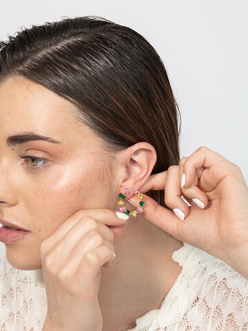 Luxenter - Brincos 'Tapus' em mistura de cores