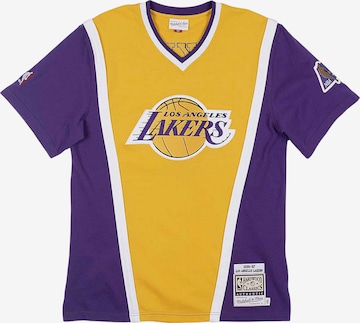 Mitchell & NessTehnička sportska majica - žuta boja: prednji dio