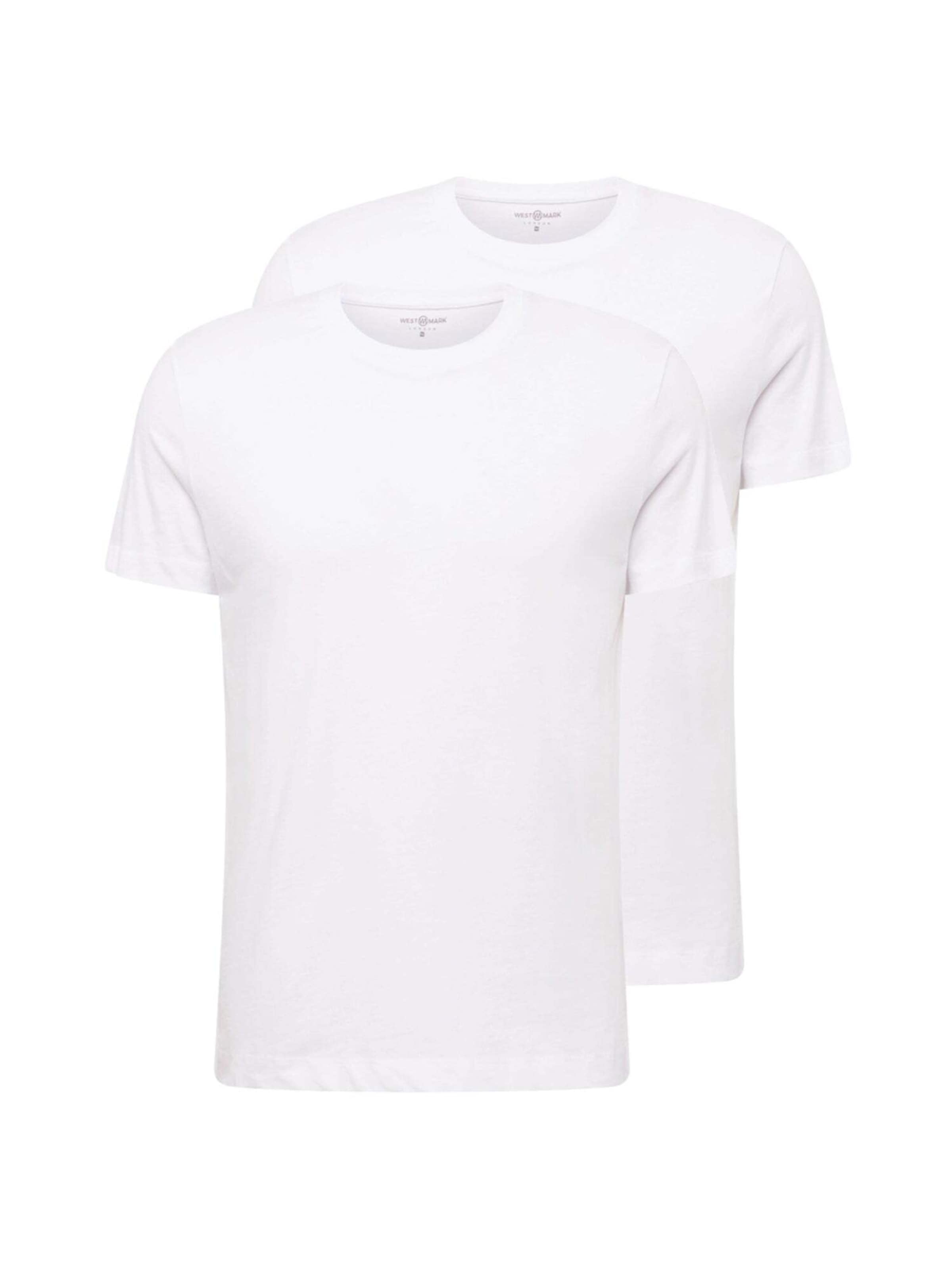 WESTMARK LONDON Bluser & t-shirts 'Daniel' i hvid: forside