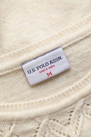 U.S. POLO ASSN. Pullover M in Weiß