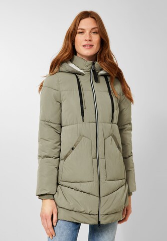 Manteau d’hiver CECIL en vert : devant