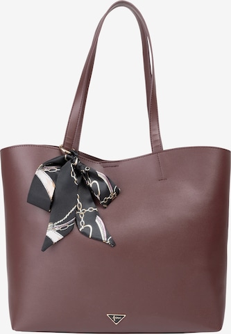 faina Shopper 'Tylin' in Brown: front