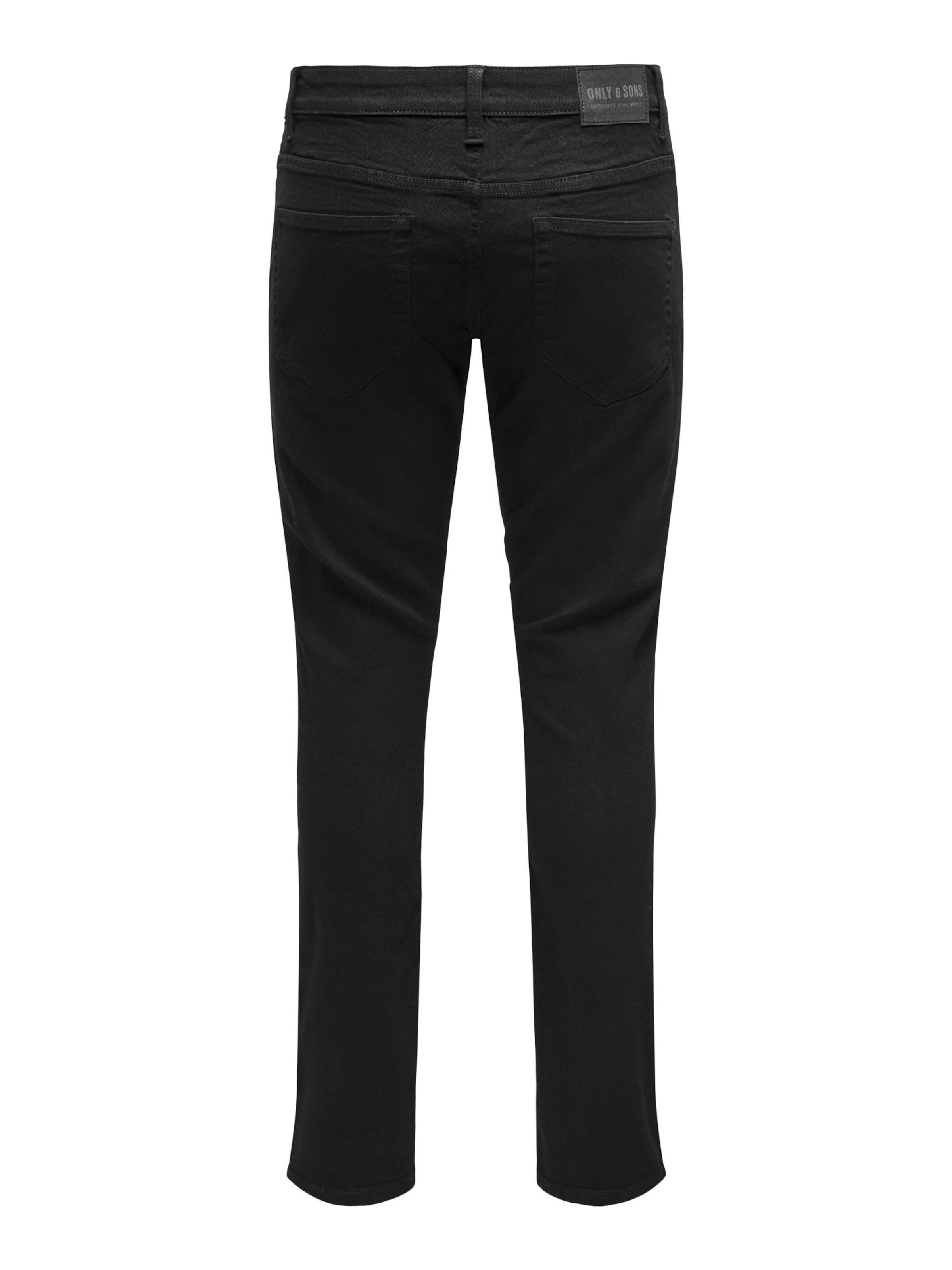 Coupe slim Jean 'ONSLOOM' Only & Sons en noir