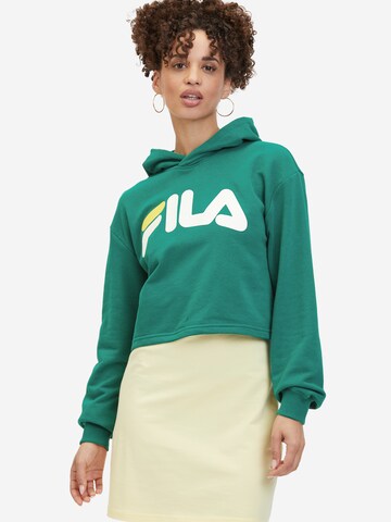 Sweat-shirt 'LAFIA' FILA en vert : devant