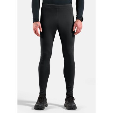 ODLO Skinny Workout Pants 'Essential' in Black: front