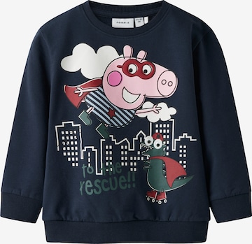 mėlyna NAME IT Megztinis be užsegimo 'NMMOLIN PEPPA': priekis