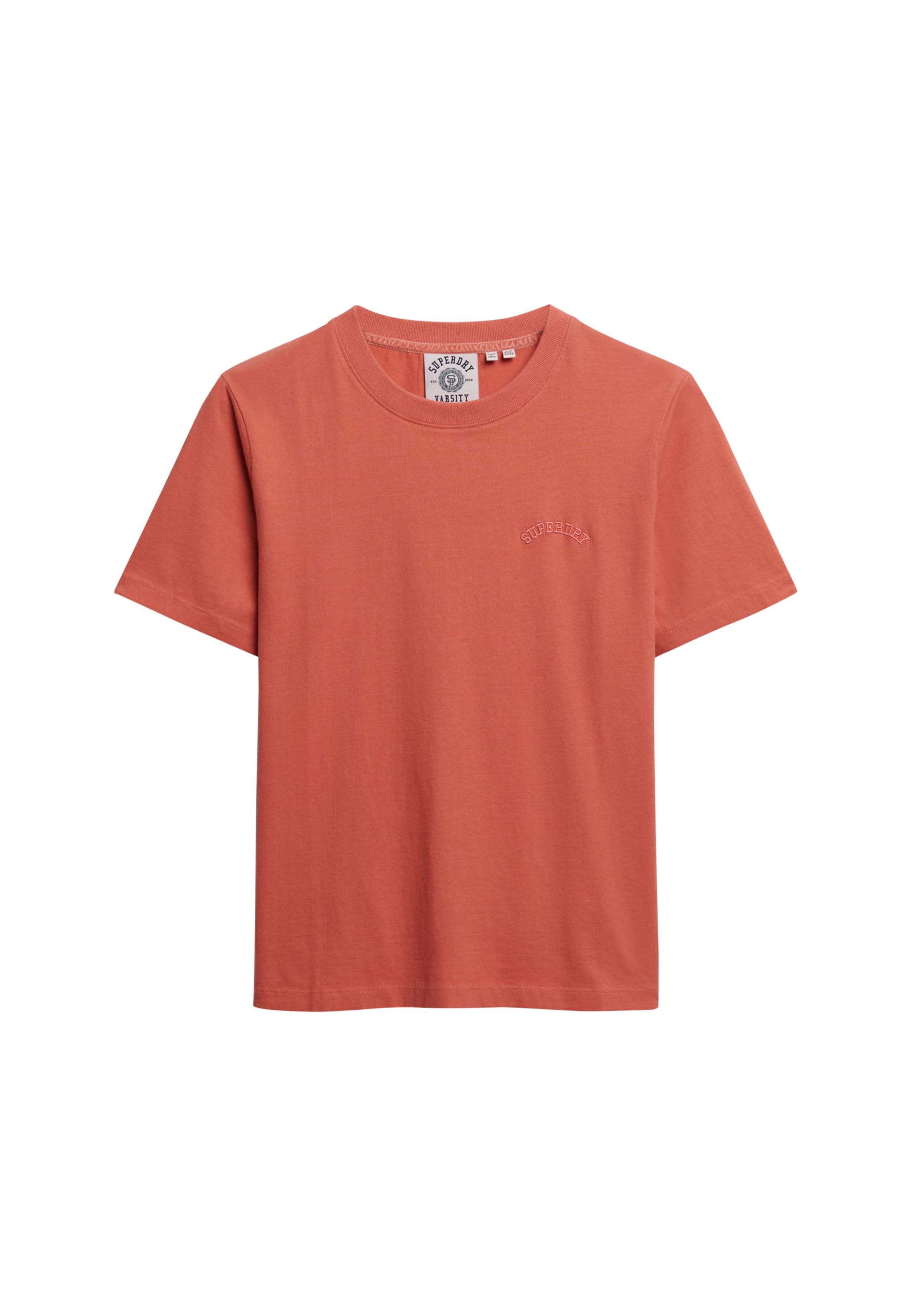 T-shirt 'Essential' Superdry en rose : devant