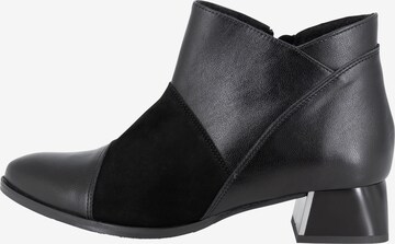 Bottines Usha en noir : devant