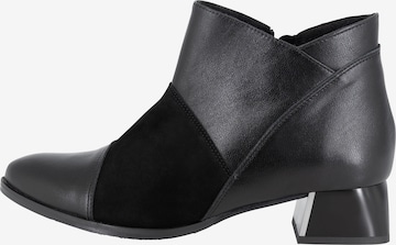 Bottines Usha en noir : devant