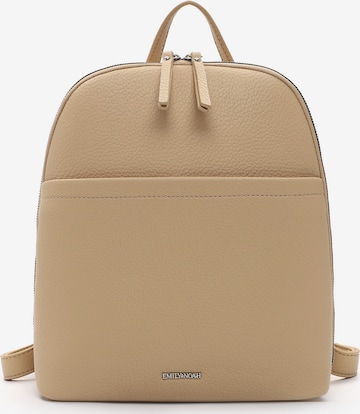 Emily & Noah Backpack 'Elena' in Beige: front
