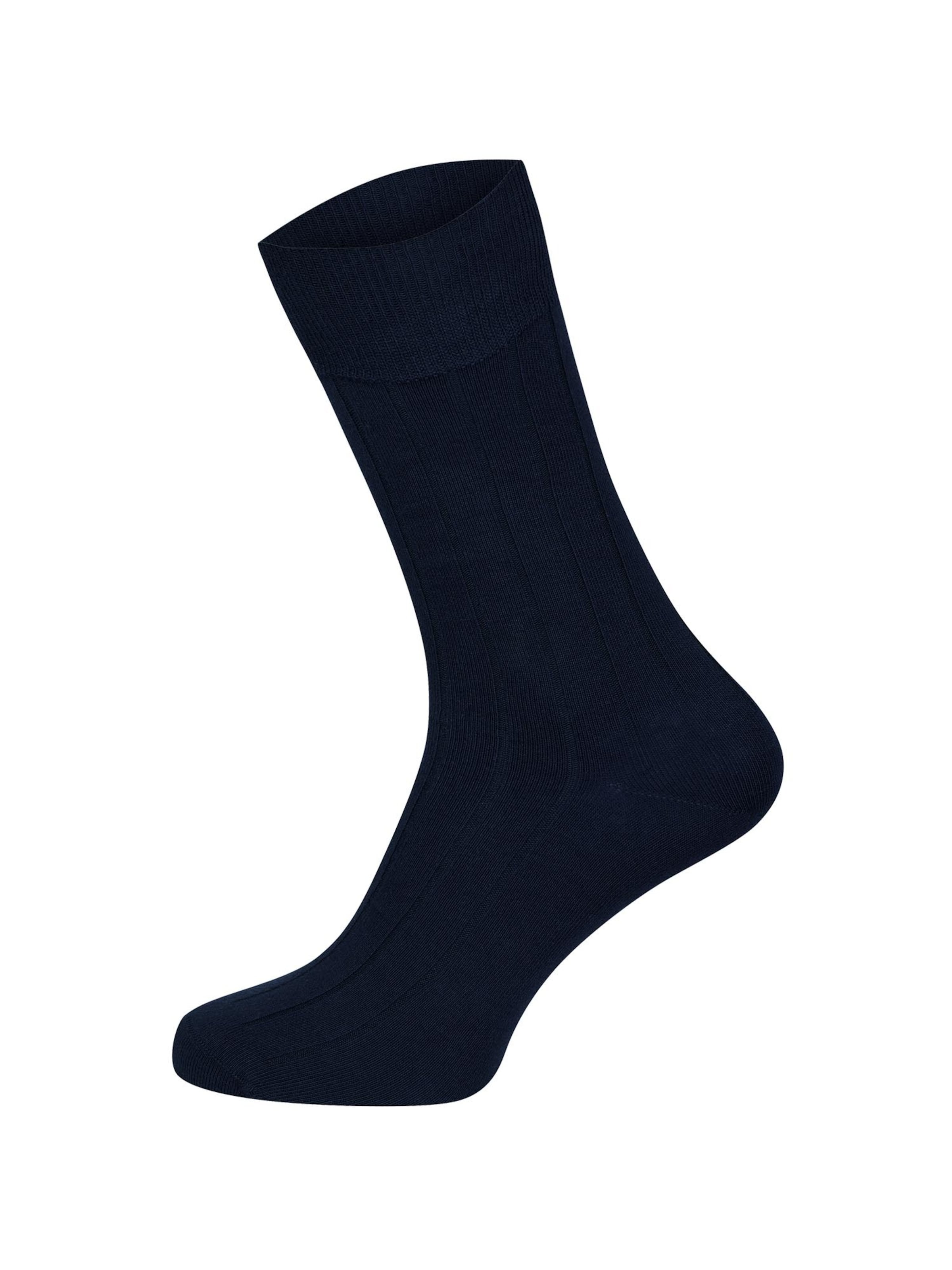 Nur Die Sokken ' Rippstrick ' in Blauw