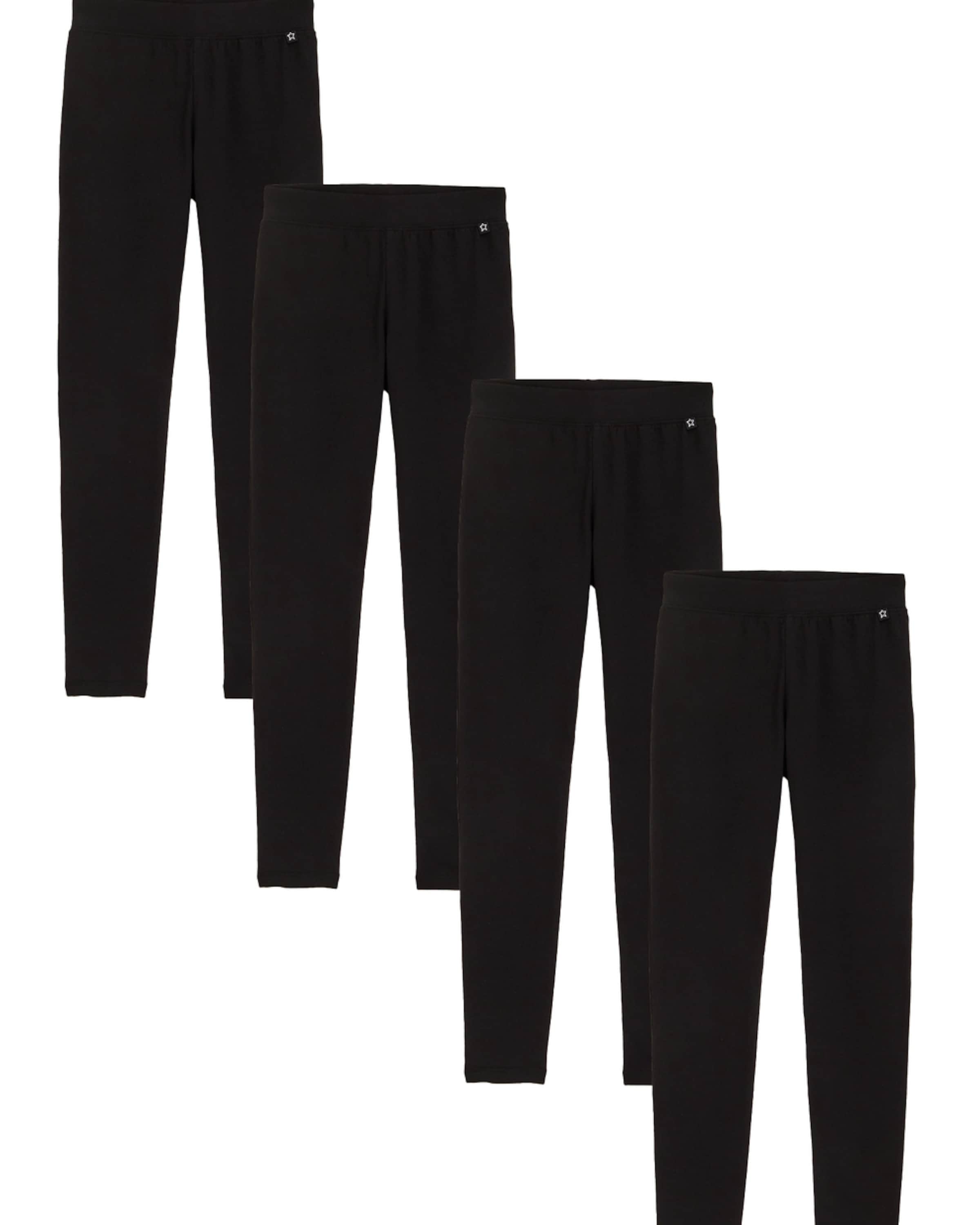 WE Fashion Skinny Leggings in Schwarz: Vorderseite