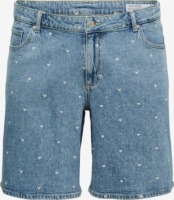 mėlyna Vero Moda Curve Standartinis Džinsai 'VMCTESS': priekis