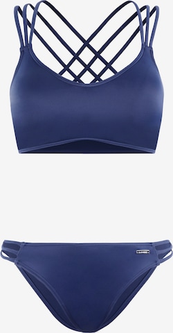 Bikini 'Alexa BB' di BRUNO BANANI in blu: frontale