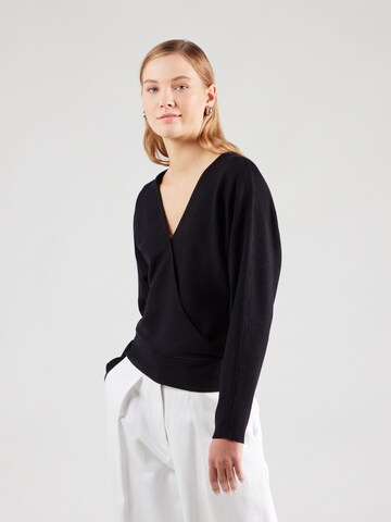 Pull-over 'OBJRADJA' OBJECT en noir : devant