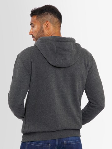 Alessandro Salvarini Sweatjacke 'Gilio' in Grau