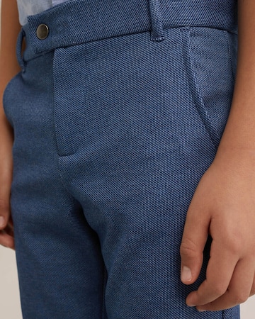 WE Fashion Slim fit Trousers in Blue