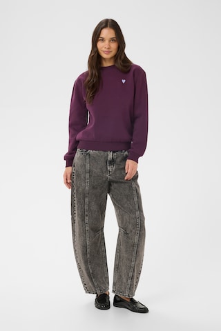 Kaffe Sweatshirt 'KAliddy' i lilla