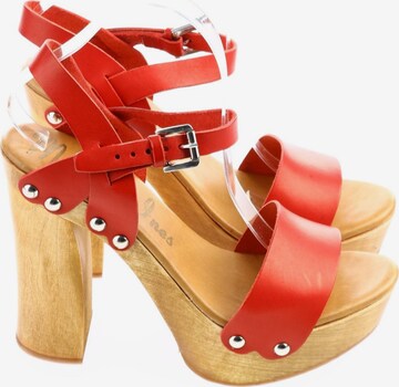 Madame Ines Sandals & High-Heeled Sandals in 40 in Red