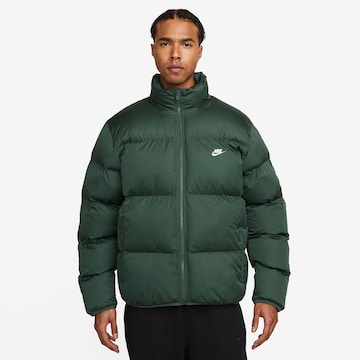 Nike Sportswear Winter Jacket 'NSW Club' in Green: front