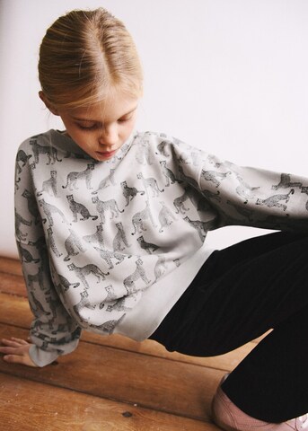 MANGO KIDS Sweatshirt 'Leo' in Grey
