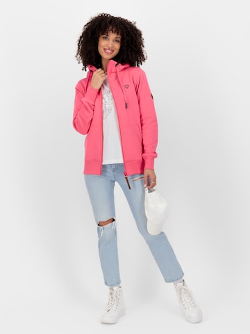 Alife and Kickin Sweatjacke 'DelphineAK' in Pink