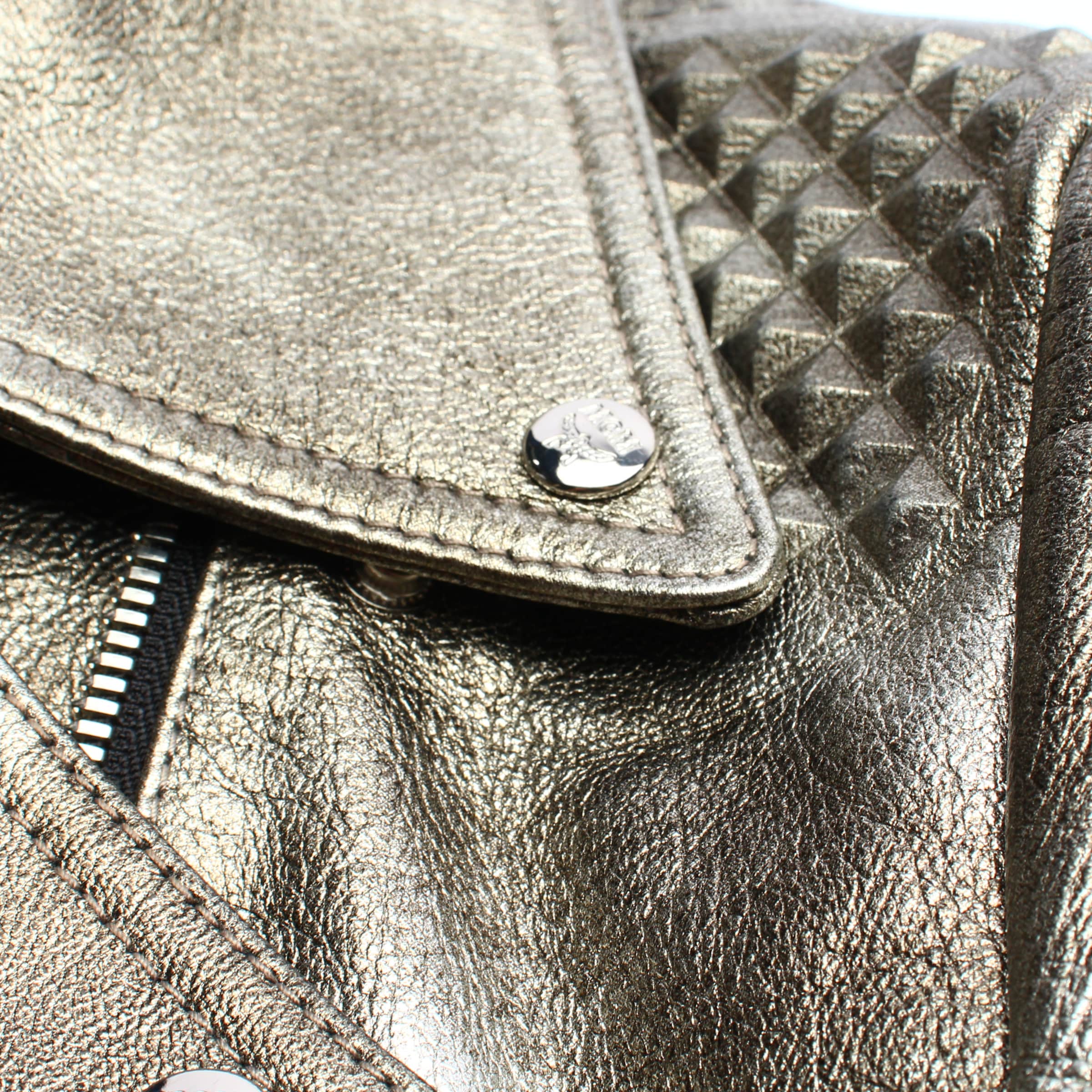 MCM Jacket & Coat in M in Silver