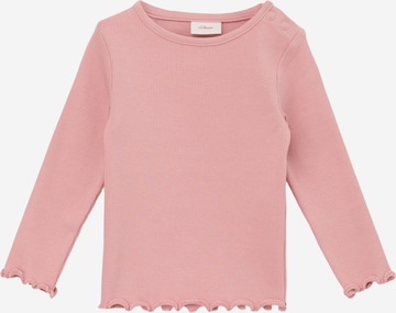 s.Oliver Shirt in Roze: voorkant