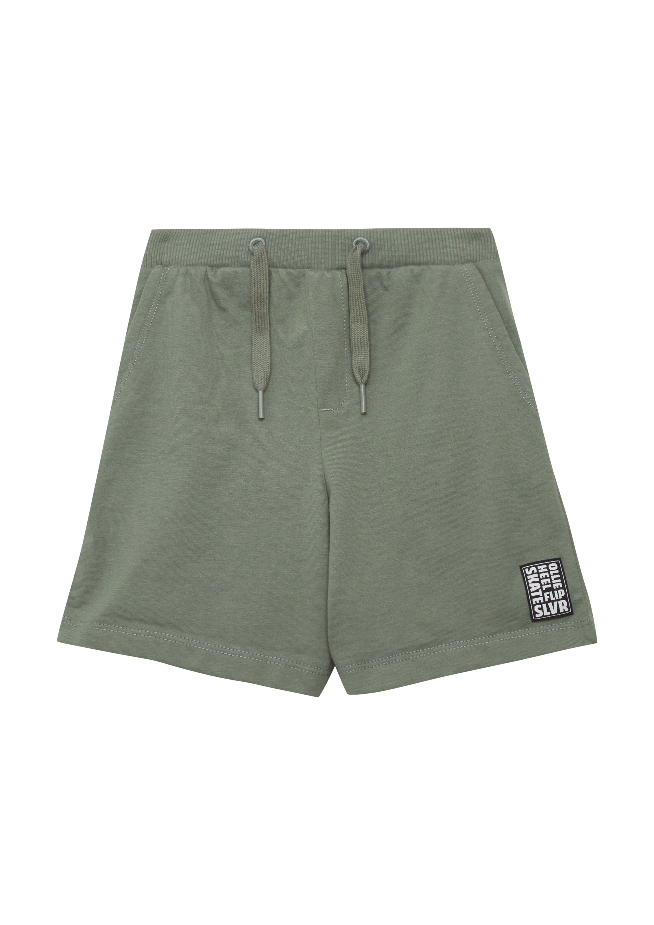 s.Oliver Loosefit Broek in Groen: voorkant