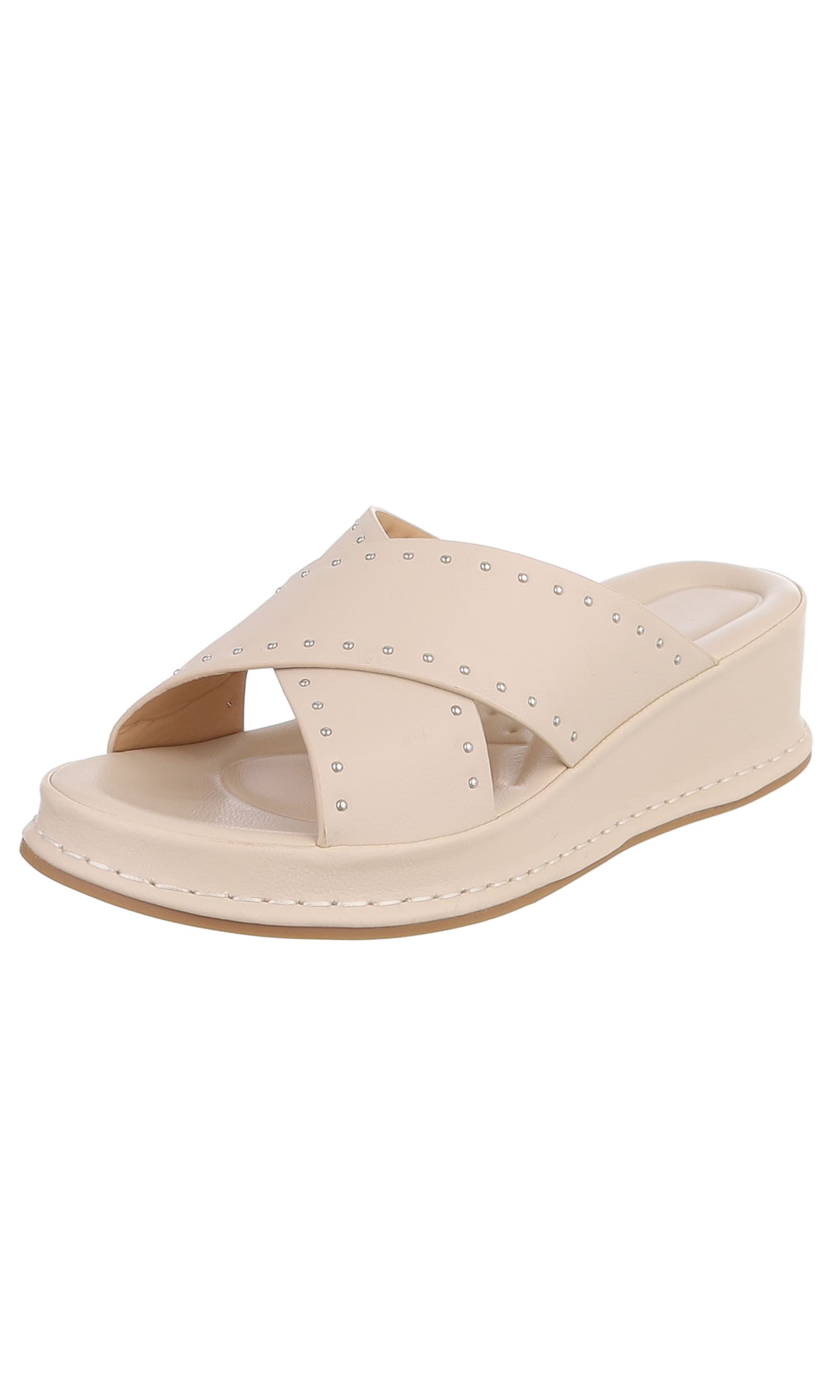 Ital-Design Mules in 36 in Beige, Item view
