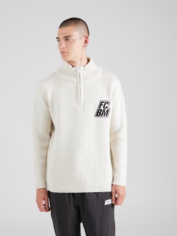 FCBM Sweater 'Carl' in White: front