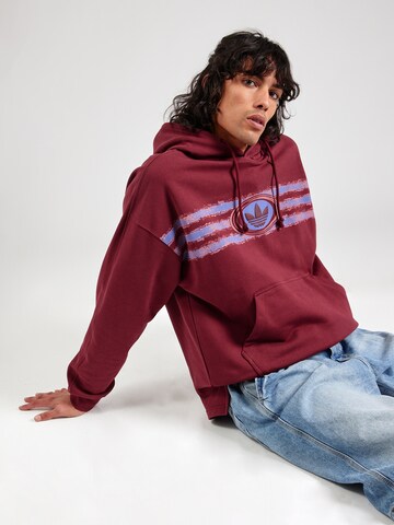 ADIDAS ORIGINALS Sweatshirt in Rot: Vorderseite