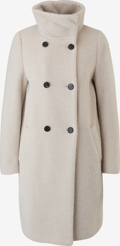 s.Oliver BLACK LABEL Between-Seasons Coat in Beige: front