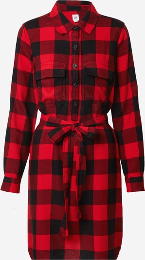 Abito camicia GAP di colore rosso / nero, Visualizzazione prodotti