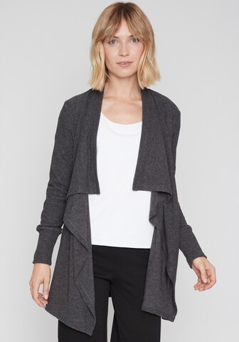 Hailys Knit Cardigan in Grey: front