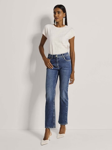 Coupe slim Jean MADELEINE en bleu