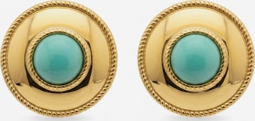 Boucles d'oreilles 'Mediterraneo' ETNÉE en or : devant