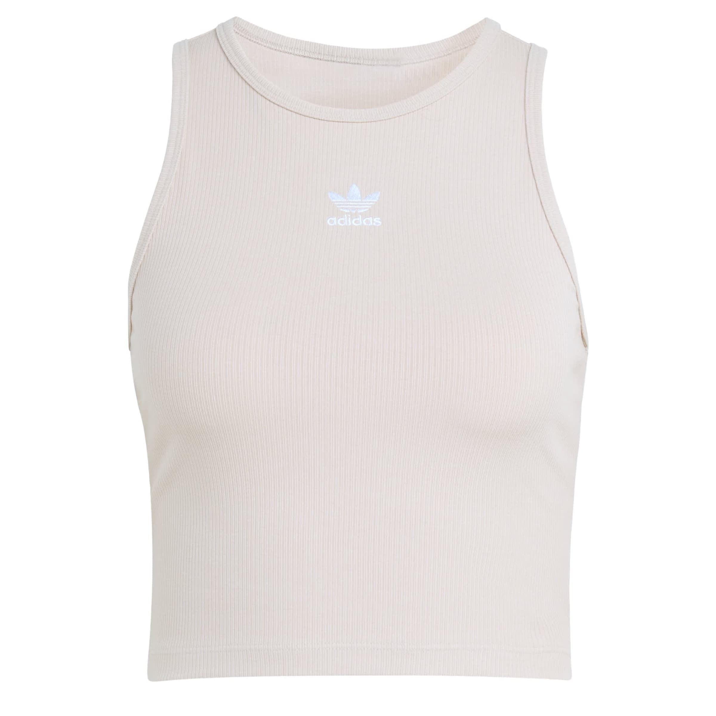 ADIDAS ORIGINALS Top 'Essentials' in Beige: voorkant