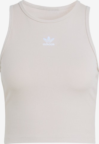 ADIDAS ORIGINALS Top 'Essentials' in Beige: voorkant