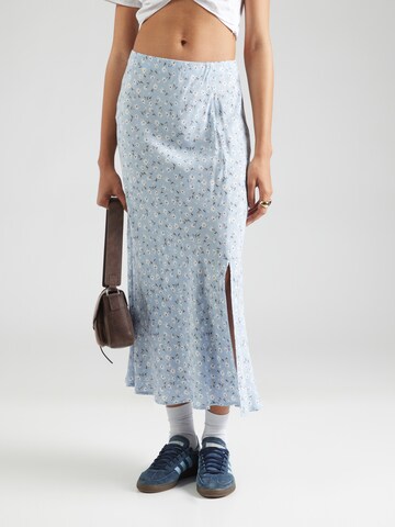 Jupe 'PCNya' PIECES en bleu : devant