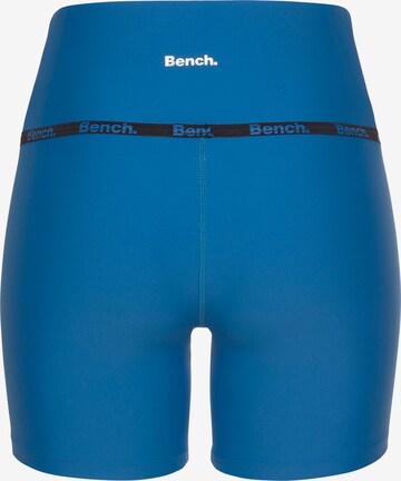 BENCH Skinny Funkcionalne hlače | modra barva