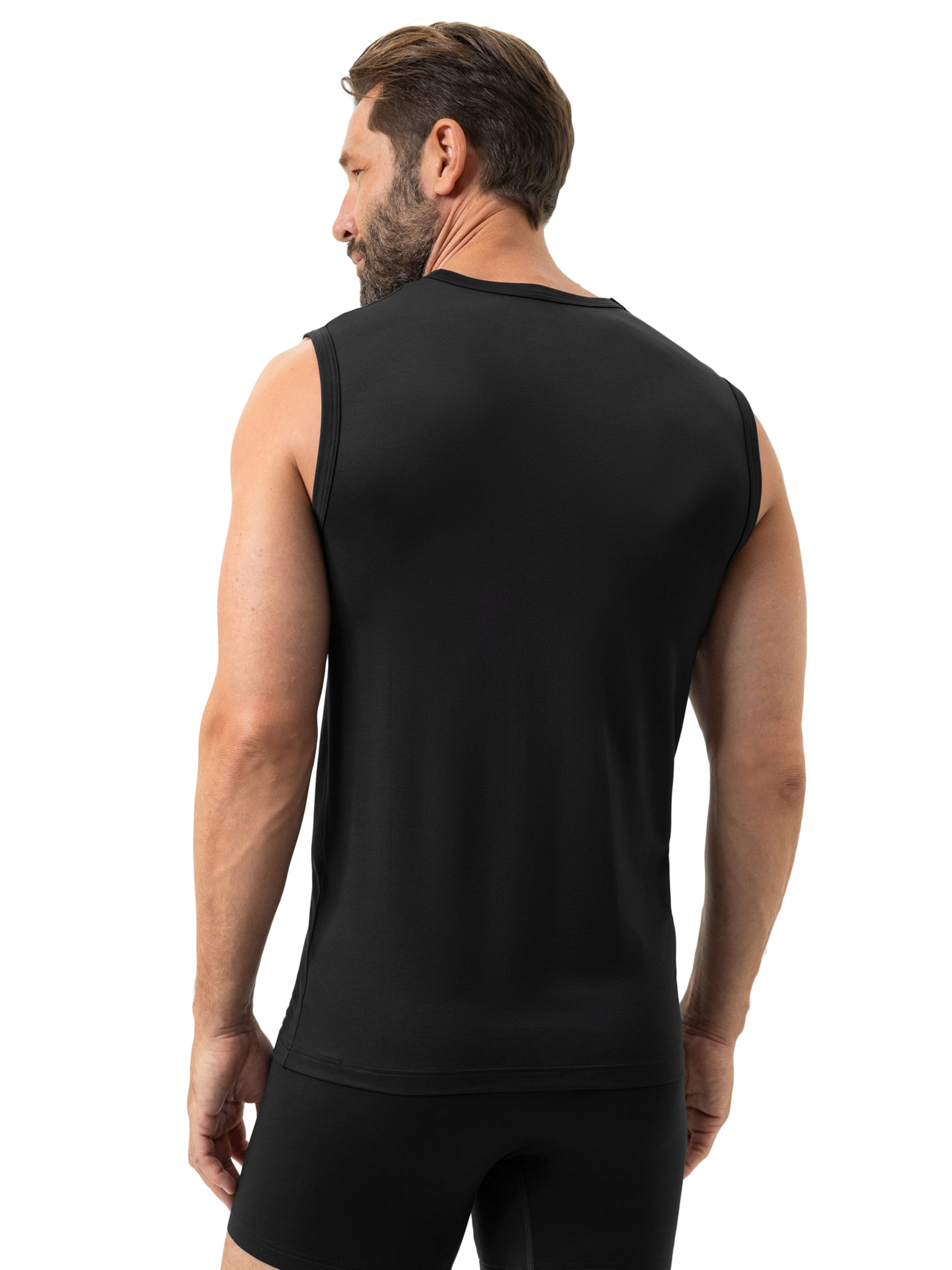 Maillot de corps 'Iconic Modal' Mey en noir