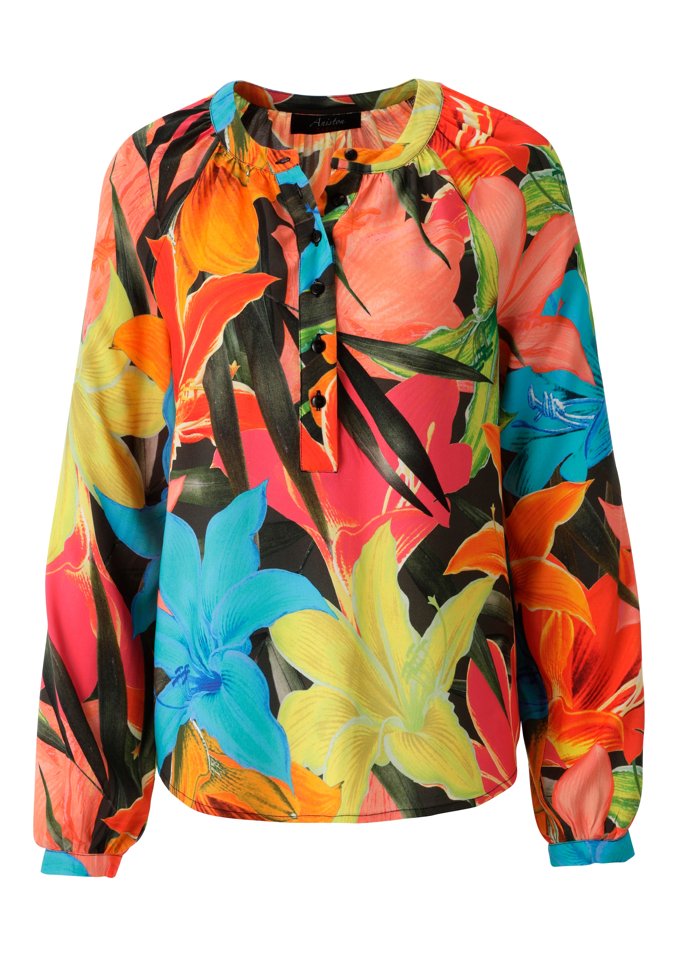 Aniston CASUAL Blouse in Mixed colors: front