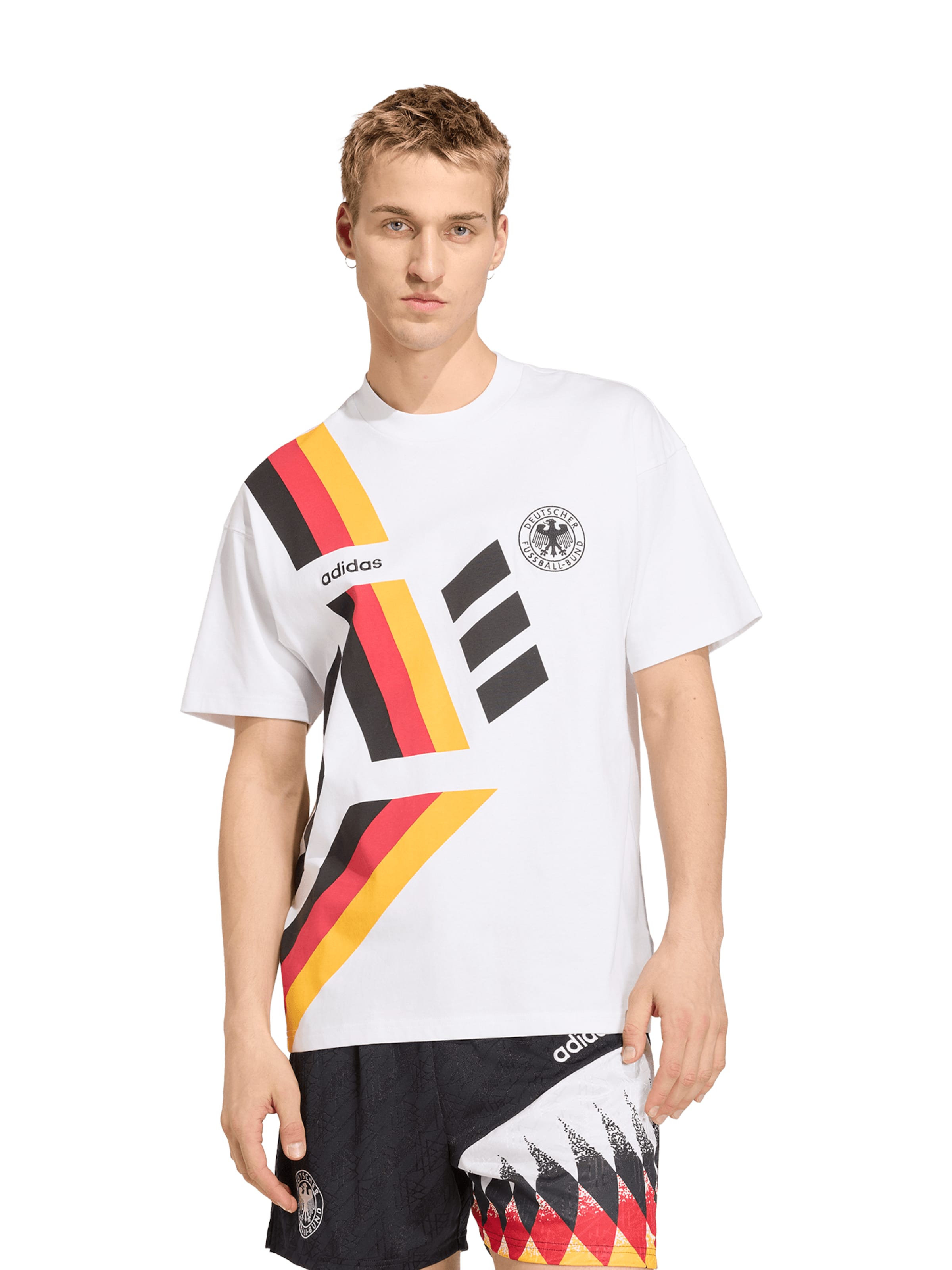 ADIDAS PERFORMANCE Shirt in White: front