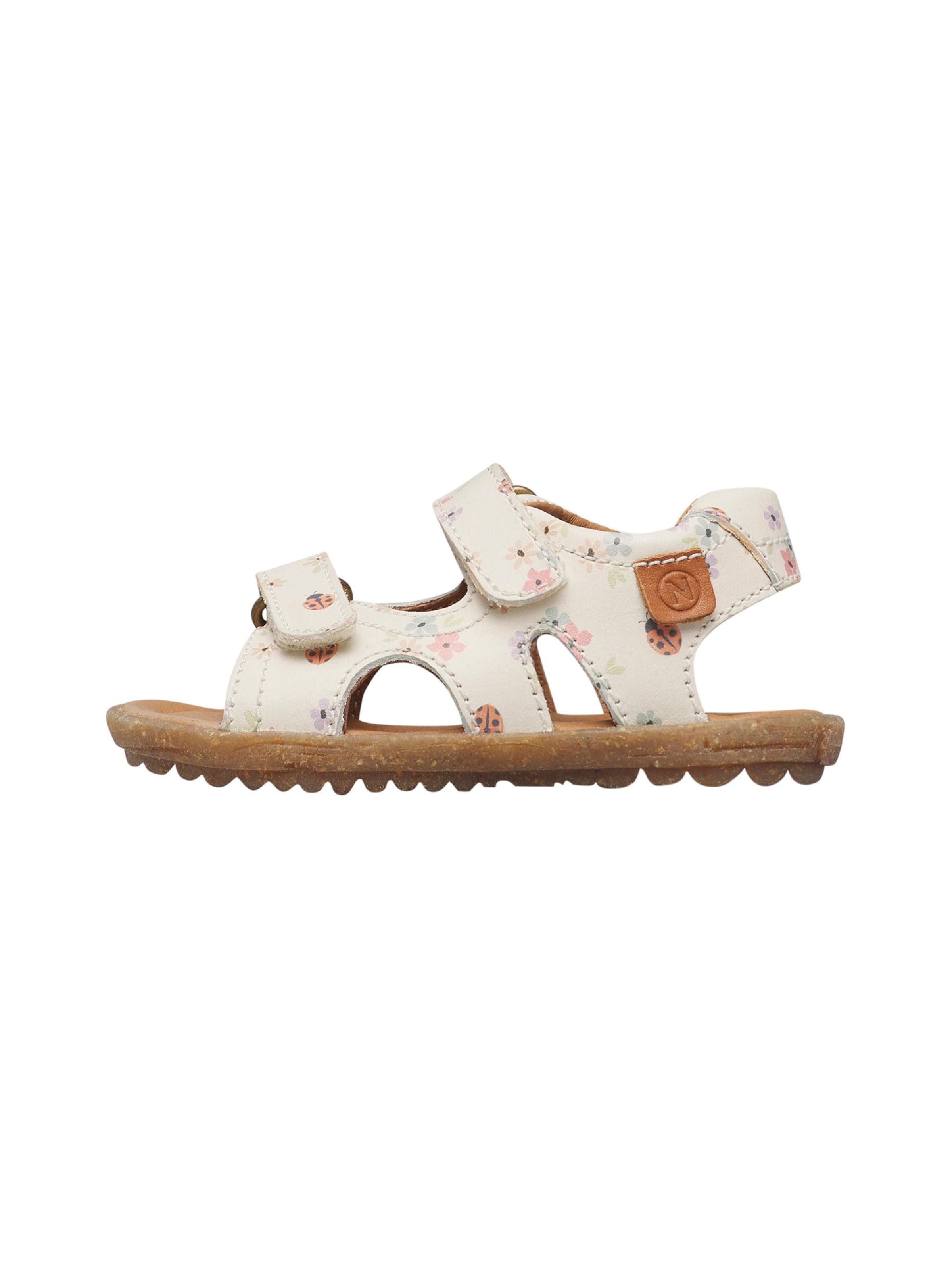 NATURINO Sandalen 'SKY' in Wit: voorkant