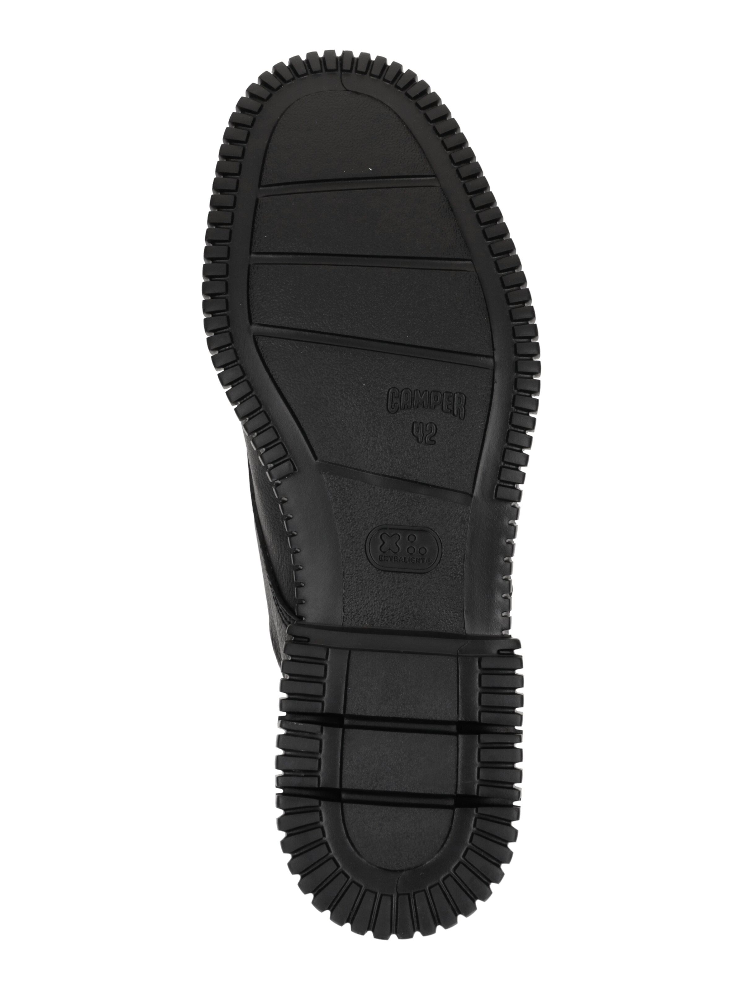 Pantofi cu șireturi 'Pix' de la CAMPER pe negru