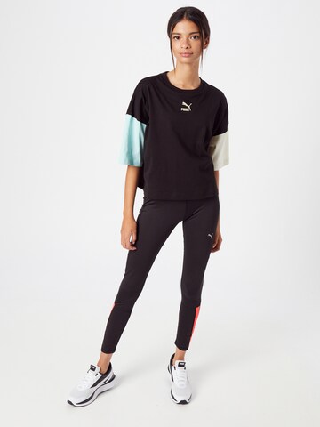 PUMA Skinny Sportsbukse i svart