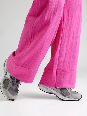 ONLY Carmakoma Wide leg Trousers 'CARTAMI' in Pink